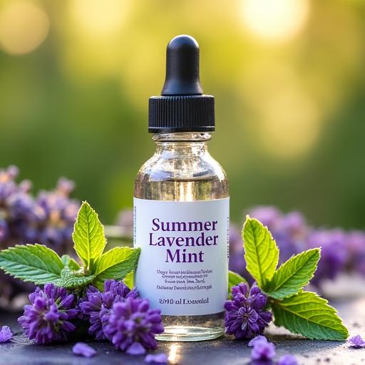 夏のラベンダーミントオイル